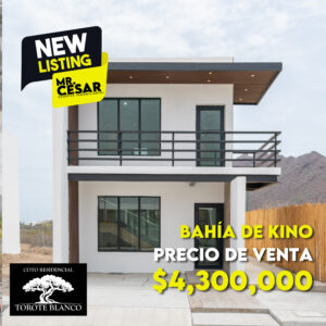 Coto Residencial Exclusivo Torote Blanco Bahía de Kino