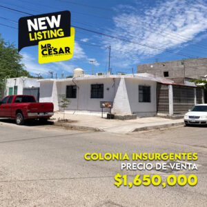 Casa en venta en Colonia Insurgentes
